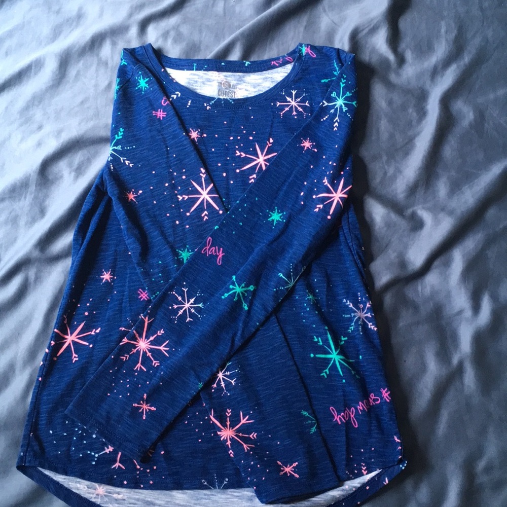 Winter Themed Long Sleeve Shirt